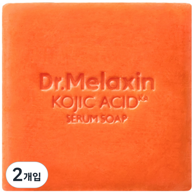 닥터멜락신 코직애씨드 터메릭 세럼 솝 클렌징 세안 비누, 110g, 2개입