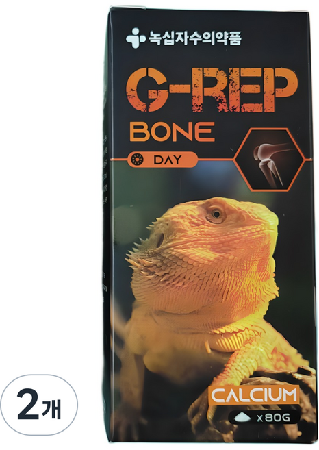 녹십자 지렙 주행성 칼슘제 D3포함, 80g, 2개