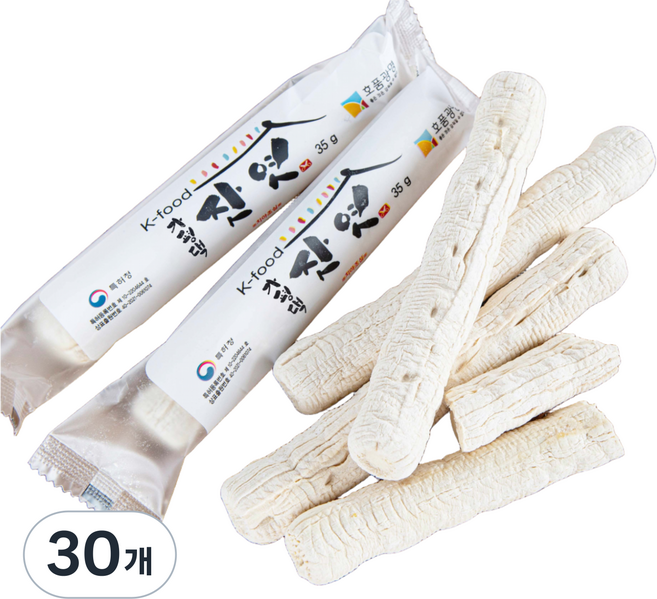 호품광명 가평댁잣엿 가락형, 35g, 30개