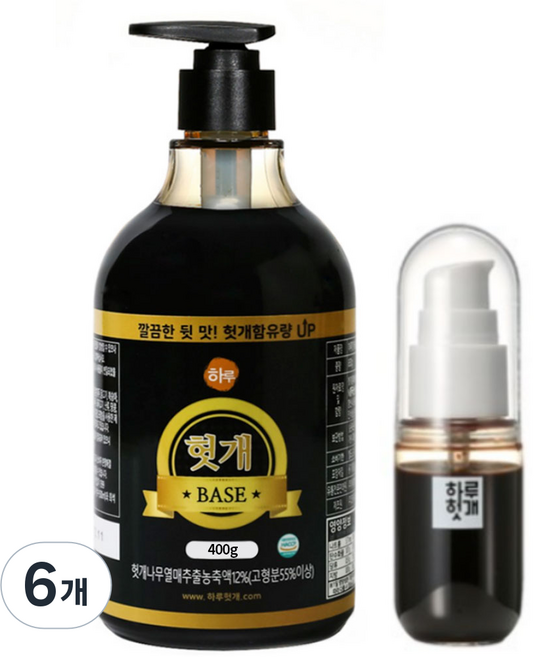 하루헛개 농축액, 400g, 6개
