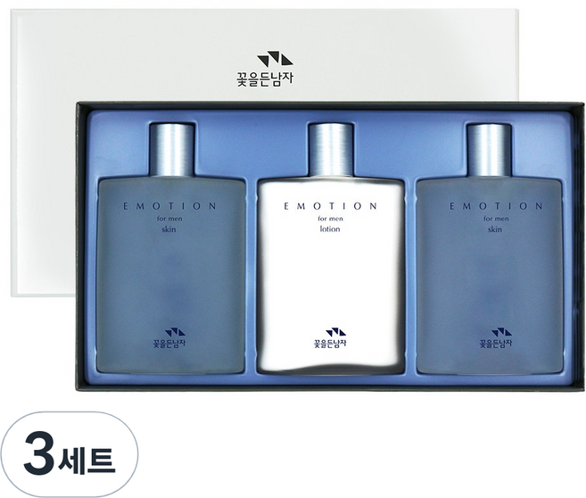 꽃을든남자 이모션 스킨케어 3종 세트, 3세트