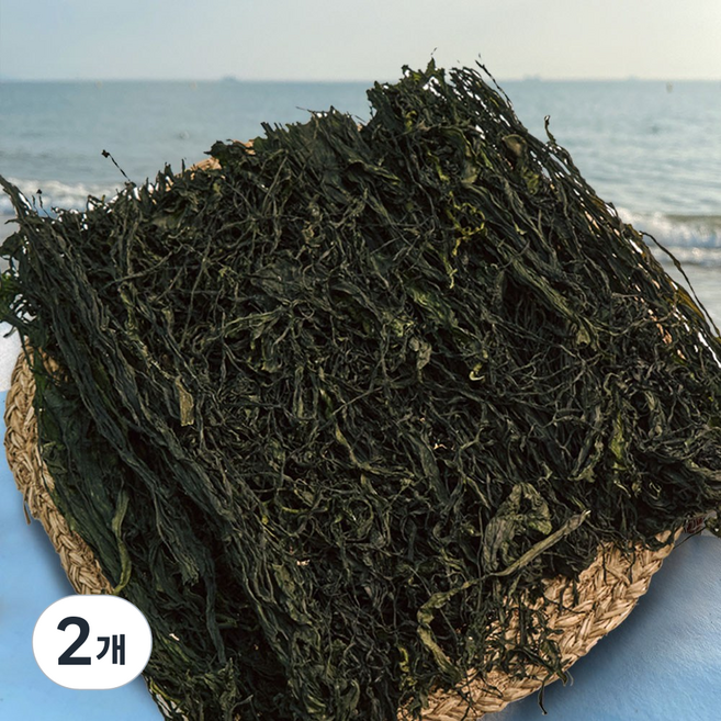 완도 햇 건미역 500g/ 상급 신선한 마른미역 산모미역 미역국, 500g, 2개