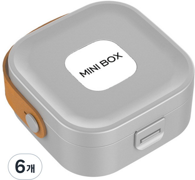 GLBO 다용도 아크릴 이어폰 정리함 미니 선 정리함 / 책상 충전기선 깔끔 선정리 케이스 / 해외여행 필수품 준비물 소형 보관 파우치SNH, 6개, 그레이