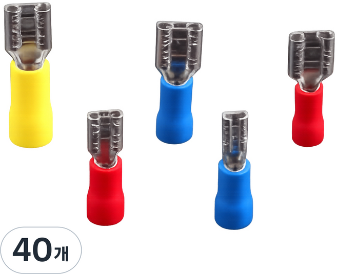 스피커터미널, 40개, 레드