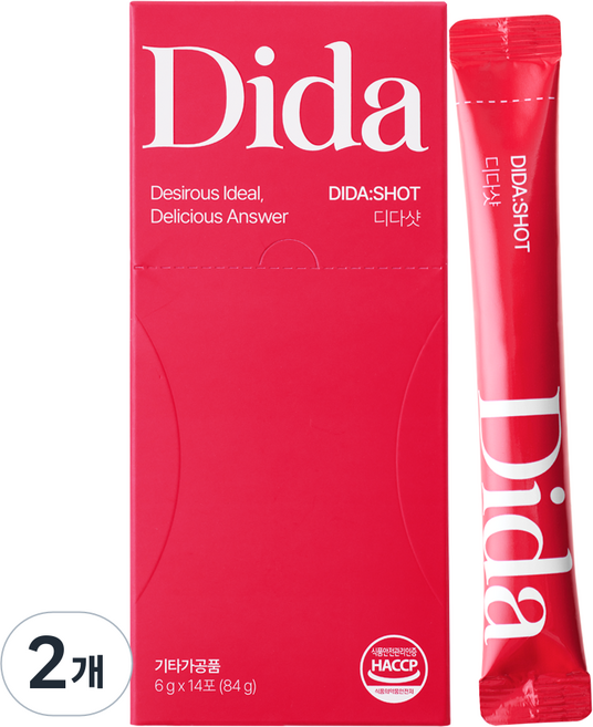 디다 디다샷 알파CD 분말 알파시디 석류맛, 2개, 84g