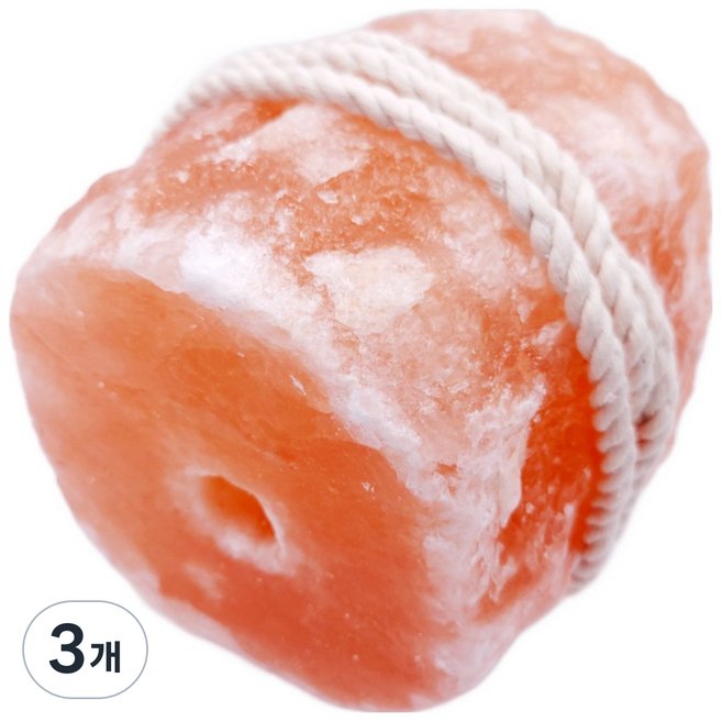 소금자리 동물용 미네랄 블럭 ~ 히말라야 핑크소금 소 말 염소 핥기 큐브 이온염 목장 소금, 3.5kg, 3개