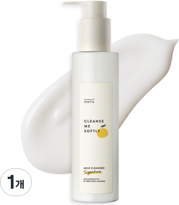 시오리스 클렌즈 미 소프틀리 밀크 클렌저, 1개, 200ml