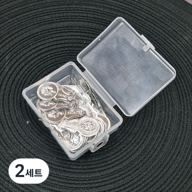 일제 바늘 실끼우개 40개, 2세트, 혼합색상