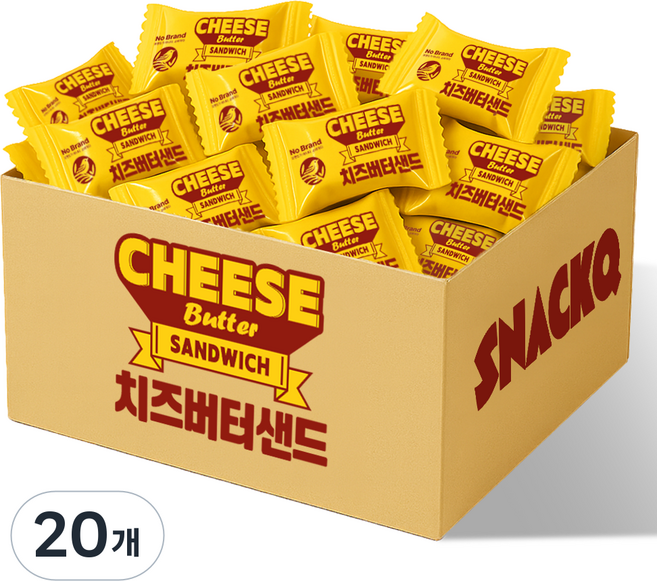 스낵큐 노브랜드 과자, 20개