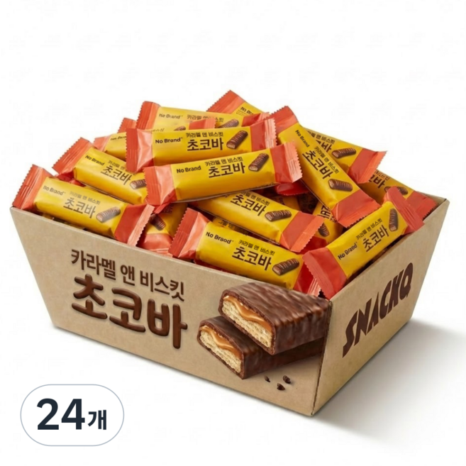 스낵큐 노브랜드 과자, 24개