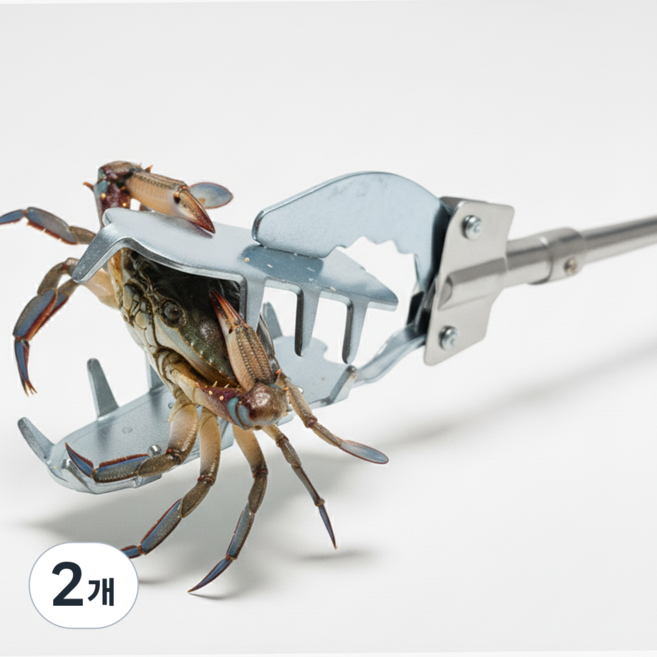 케이노 초강력 스텐 악어집게 해루질용 92cm, 크라켄, 2개