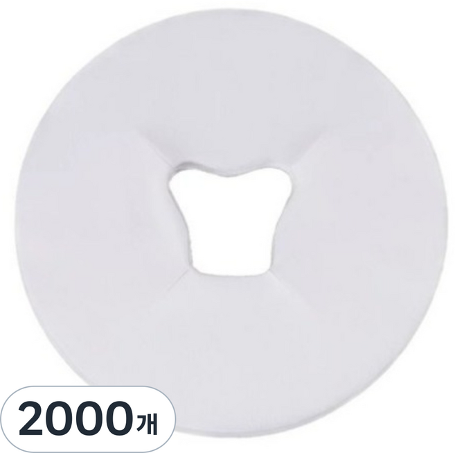 나쥬랑 일회용 안면 베개시트 500매, 2000개