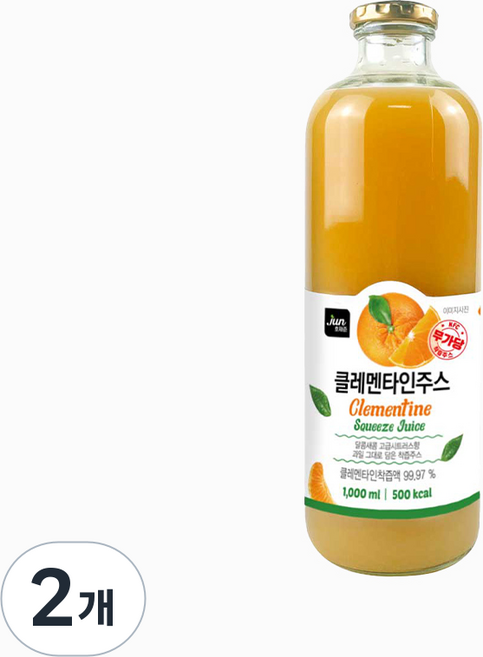 호재준 클레멘타인 주스, 1L, 2개
