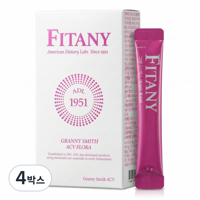 [FITANY] 피타니 그래니스미스 애사비 플로라, 70g, 4박스