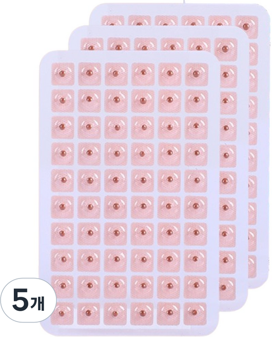 귀지압패치 스톤 다이어트 이혈침 혈자리 이혈기석 이혈테라피 600, 단일, 5개