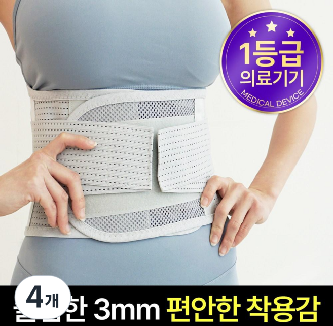 바디랑 의료용 허리보호대, 4개