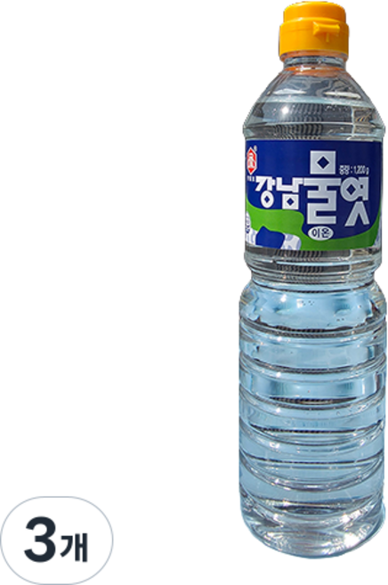 강남식품 강남 이온 물엿, 3개, 1.2kg