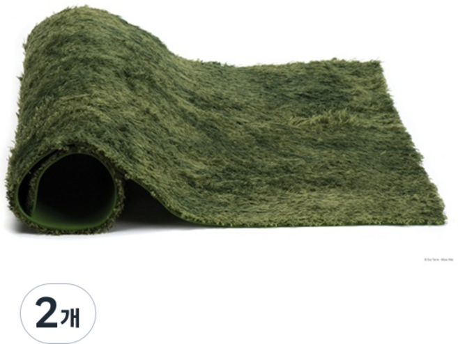 엑소테라 이끼매트 바닥재, 2개, 중사이즈 45x45
