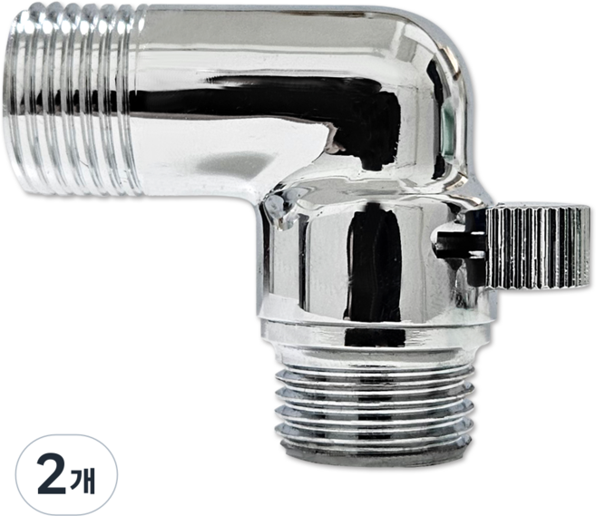 엘보 밸브 90도 수전용품, 2개