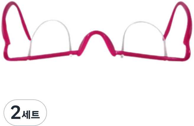 오브젝티브 셀프 쌍커풀 안경 만들기 짝눈 테이프, 2세트