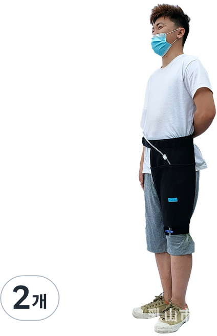 선호그룹 담즙주머니 배액 장루 배액관 담즙 담즙배액관 소변 배변 주머니 배액관 소변줄 유린백 오줌통, 블랙, 2개