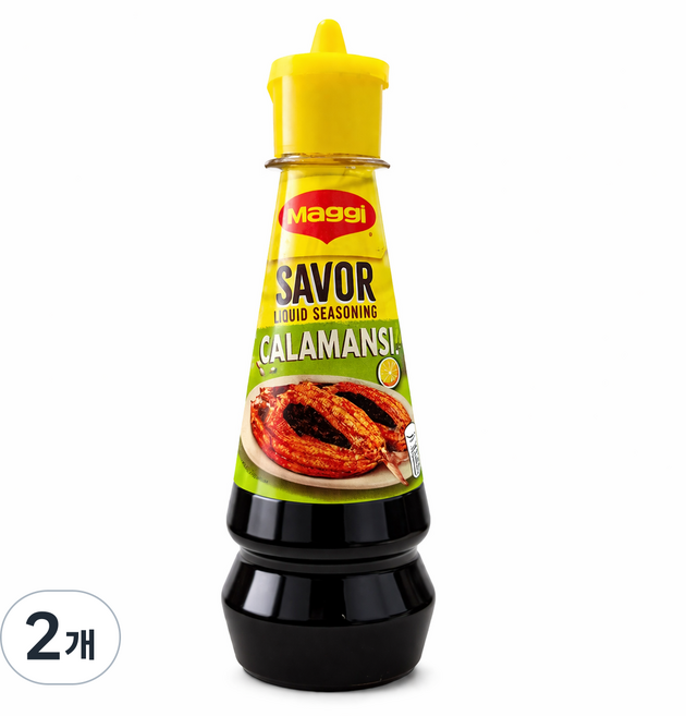 Maggi Savor Calamansi Liquid Seasoning 마기 사보르 칼라만시 리퀴드 시즈닝, 2개, 130L