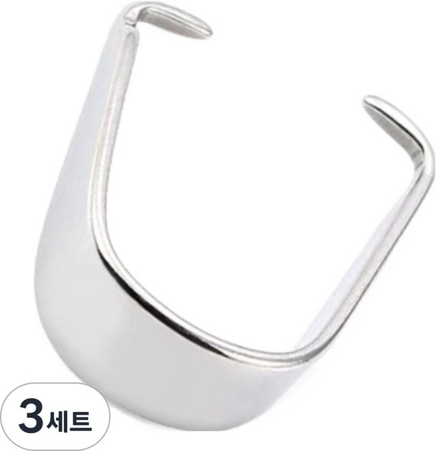 목걸이 펜던트 고리 - 목걸이 부자재, 삼각 집게형 S (5개), 3세트