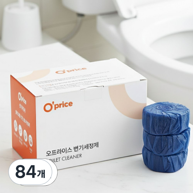 세균박멸 변기세정제 (7일용*42주 사용분 강력세정/탈취), 84개