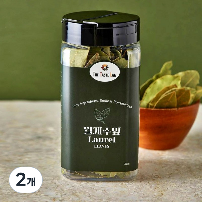 더테이스트랩 월계수잎 허브 향신료, 2개, 30g