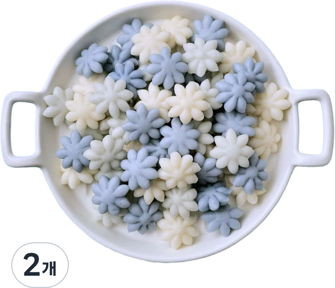 굿푸드365 국산쌀 꽃 모양 백설 눈꽃떡국, 2개, 400g