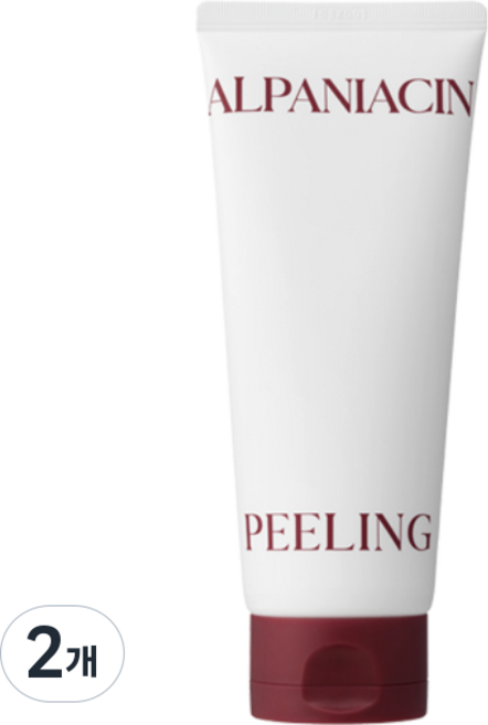 션리 나이아신아마이드 얼굴 각질제거 저자극 모공 고마쥬 필링젤, 120ml, 2개