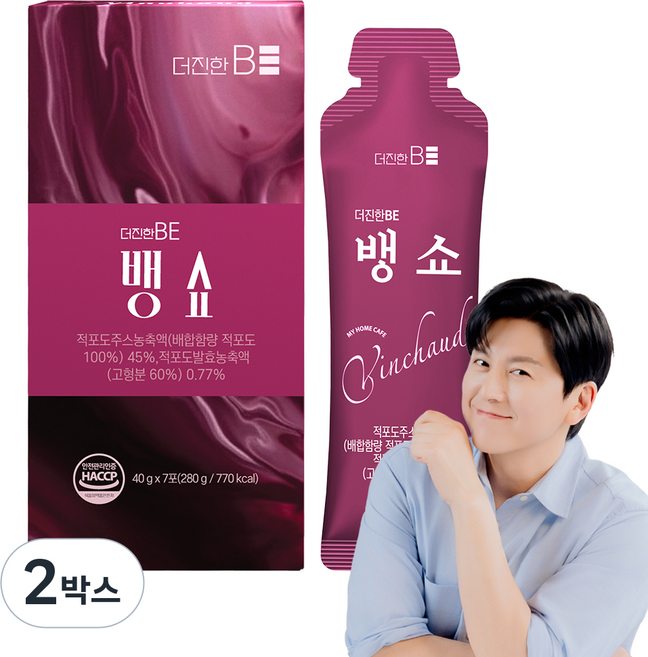 더진한BE 뱅쇼, 2박스, 7개입, 40g