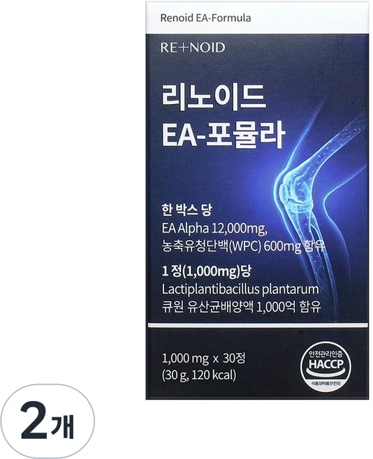 리노이드 EA-포뮬라, 30정, 30g, 2개 - 쿠팡