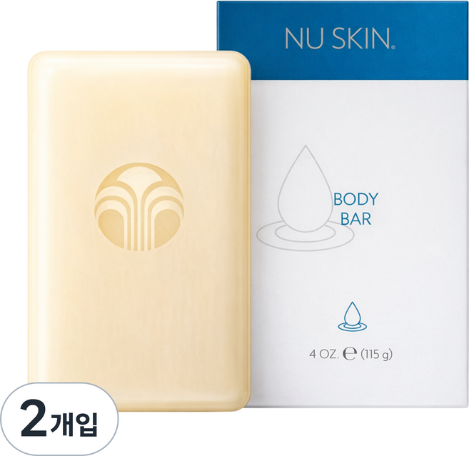 뉴스킨 바디 바, 115g, 2개입