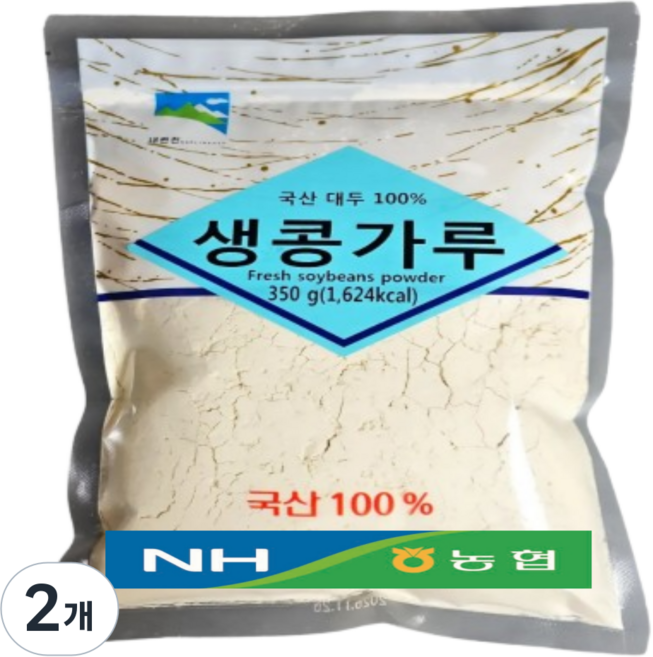 농협 생콩가루 강원도 인제 신선도보장 최신상품, 2개, 350g