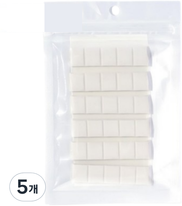 예니네일 네일껌 30pcs, 5개, 화이트