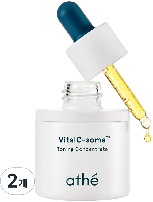 아떼 바이탈 씨 좀 토닝 컨센트레이트 비타민C 앰플, 20ml, 2개 - 쿠팡