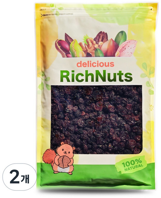 리치너츠 칠레산 건포도 베이킹 제과 제빵 재료, 2개