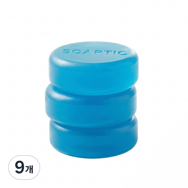 멘톨 5% 여름 아이스 쿨링 샤워 비누, 95g, 9개