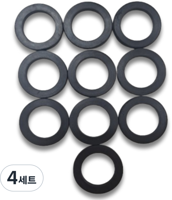와이엔케이더밸류 수도 누수방지 고무 패킹, 4세트