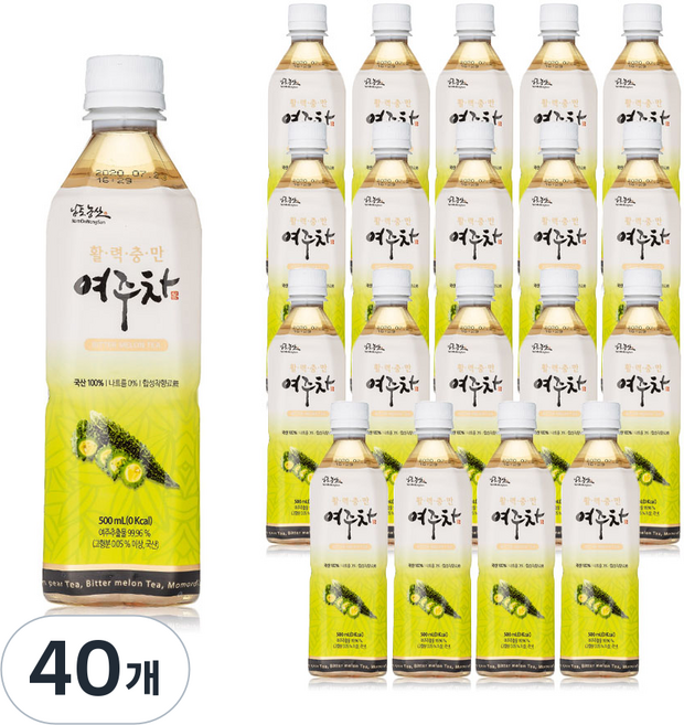 남도농산 여주차, 500ml, 40개