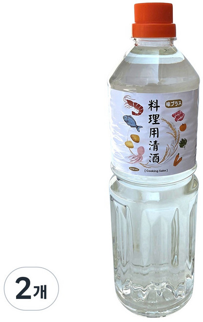 아지플러스 요리용 대용량 청주 1L ( 맛술 요리주 요리술 ), 2개
