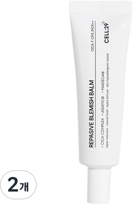 셀29 리페시브 블레미쉬 밤 에스테틱 재생 BB 비비크림, 내추럴, 30ml, 2개