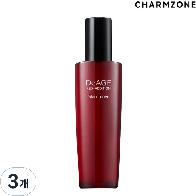 참존 디에이지 레드애디션 프리미엄 스킨토너, 120ml, 3개