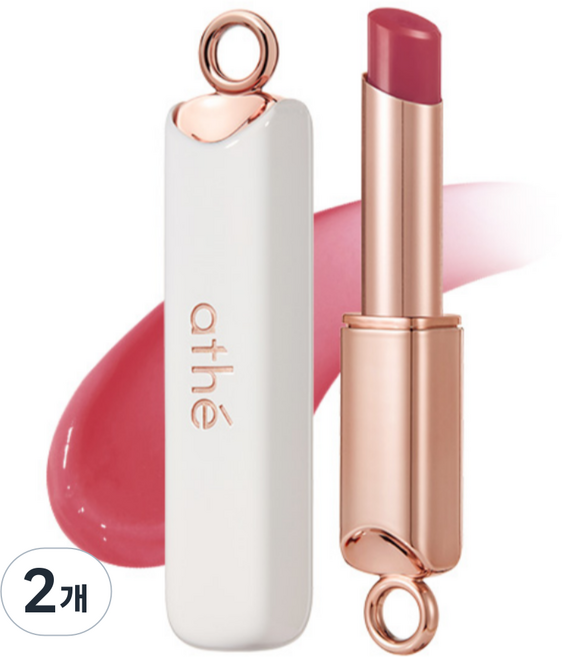 아떼 어센틱 립밤, 11 로우키, 3.4g, 2개