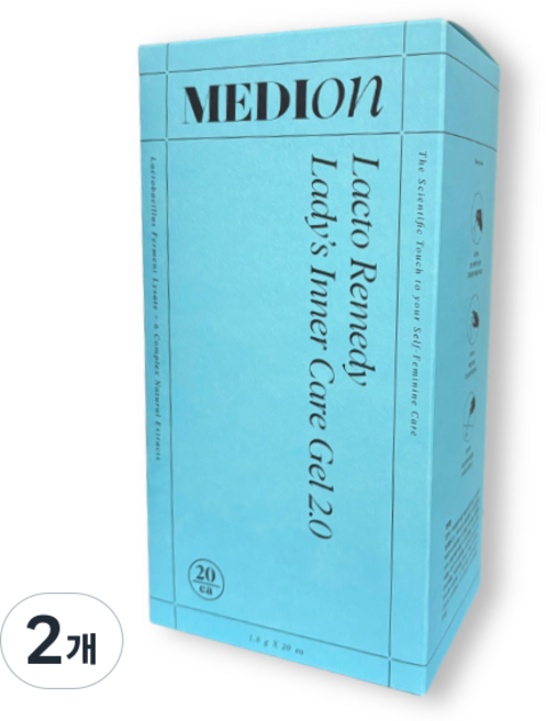 메디온 락토리메디 이너케어젤 2.0 20개입, 36g, 2개
