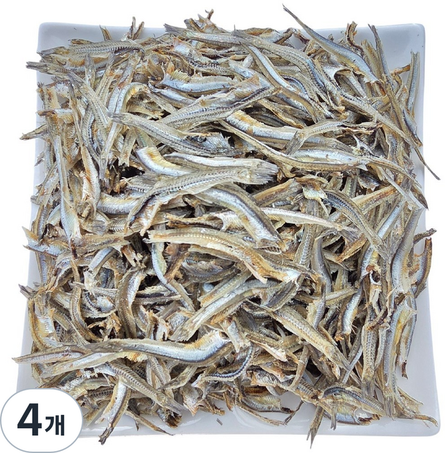 명식품본사 깐멸치 [소포장] 손질멸치, 90g, 4개