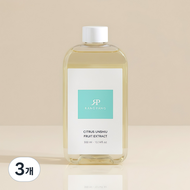 랑팡 청귤 추출물 원액 100% 칙칙한 잡티 흔적 맑은 톤 케어 (비타민C), 300ml, 3개