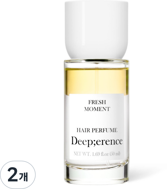 딥퍼랑스 손상모 케어 퍼퓸 헤어 미스트 에센스 [바이탈 프레쉬모먼트], 2개, 50ml