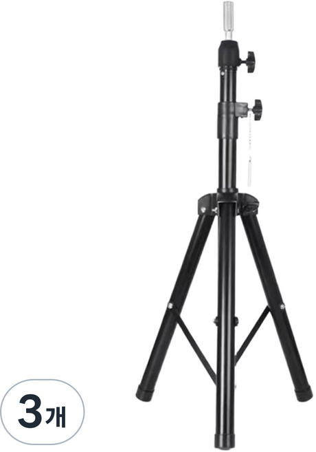 스칼렛헤어시티 어깨 마네킹 고정용 삼각대, 3개, 블랙